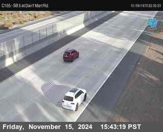 SB 5 at Dairy Mart Rd.