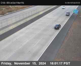 SB 5 at Dairy Mart Rd.