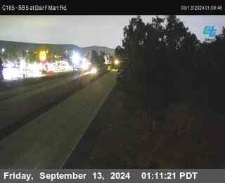 SB 5 at Dairy Mart Rd.