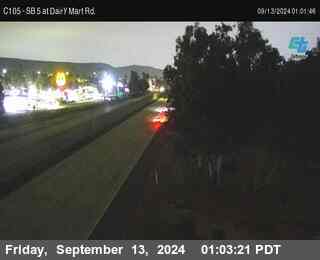 SB 5 at Dairy Mart Rd.