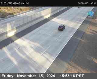 SB 5 at Dairy Mart Rd.