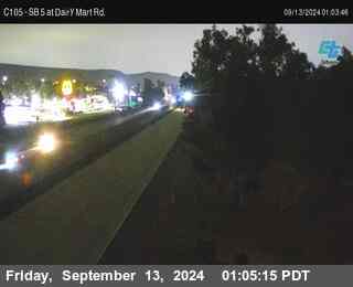 SB 5 at Dairy Mart Rd.