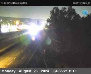 SB 5 at Dairy Mart Rd.