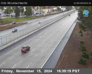 SB 5 at Dairy Mart Rd.