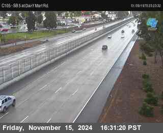 SB 5 at Dairy Mart Rd.