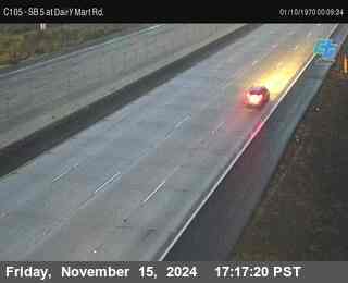 SB 5 at Dairy Mart Rd.