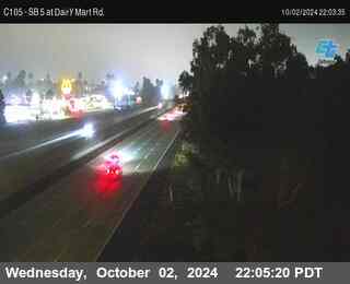 SB 5 at Dairy Mart Rd.