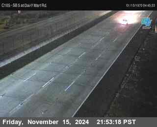 SB 5 at Dairy Mart Rd.