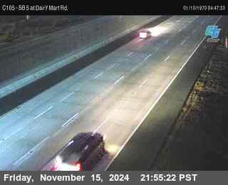 SB 5 at Dairy Mart Rd.