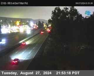 SB 5 at Dairy Mart Rd.