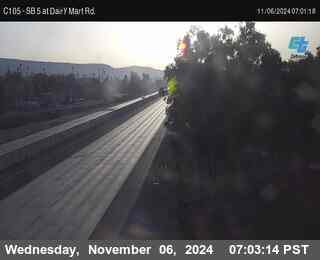 SB 5 at Dairy Mart Rd.