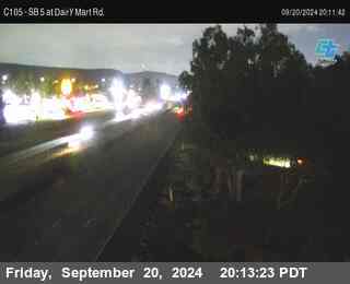 SB 5 at Dairy Mart Rd.