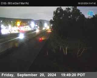 SB 5 at Dairy Mart Rd.