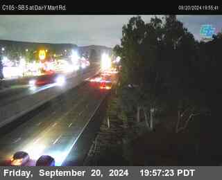 SB 5 at Dairy Mart Rd.