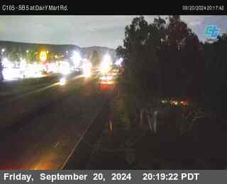 SB 5 at Dairy Mart Rd.