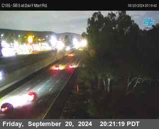 SB 5 at Dairy Mart Rd.