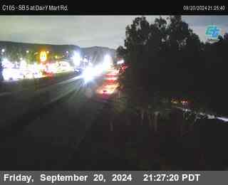 SB 5 at Dairy Mart Rd.