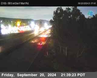 SB 5 at Dairy Mart Rd.