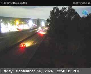 SB 5 at Dairy Mart Rd.