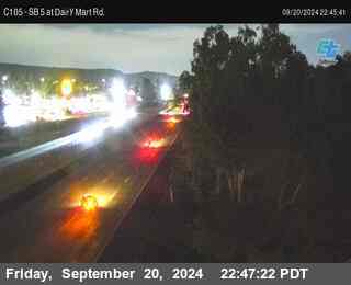 SB 5 at Dairy Mart Rd.