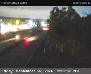 SB 5 at Dairy Mart Rd.