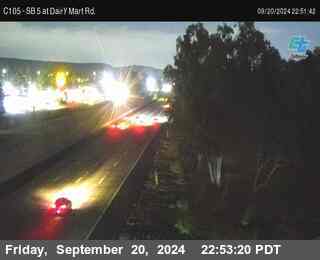 SB 5 at Dairy Mart Rd.