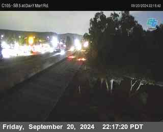 SB 5 at Dairy Mart Rd.