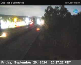 SB 5 at Dairy Mart Rd.