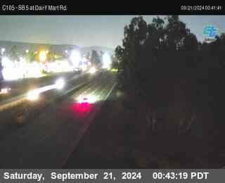 SB 5 at Dairy Mart Rd.