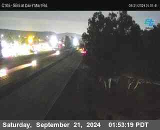 SB 5 at Dairy Mart Rd.