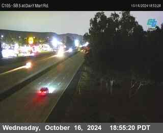 SB 5 at Dairy Mart Rd.