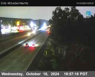 SB 5 at Dairy Mart Rd.