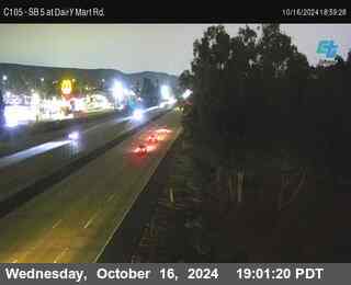 SB 5 at Dairy Mart Rd.