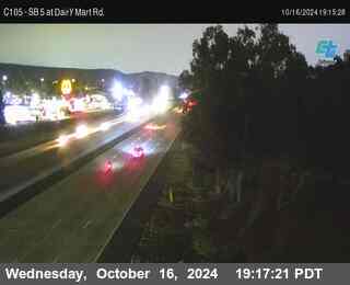 SB 5 at Dairy Mart Rd.