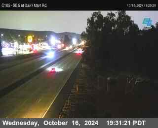 SB 5 at Dairy Mart Rd.