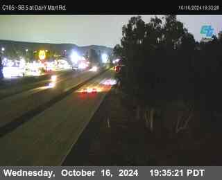 SB 5 at Dairy Mart Rd.