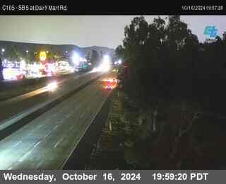 SB 5 at Dairy Mart Rd.