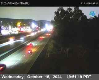 SB 5 at Dairy Mart Rd.