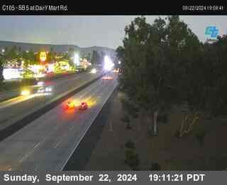 SB 5 at Dairy Mart Rd.