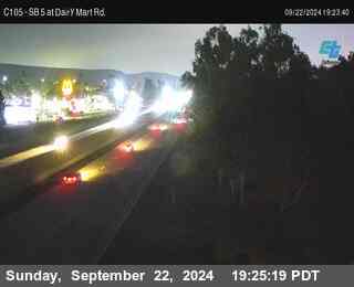 SB 5 at Dairy Mart Rd.