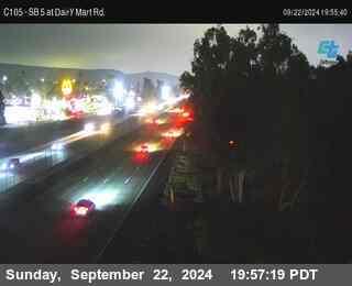 SB 5 at Dairy Mart Rd.