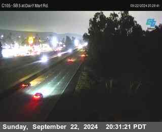 SB 5 at Dairy Mart Rd.