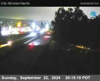 SB 5 at Dairy Mart Rd.