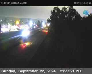 SB 5 at Dairy Mart Rd.