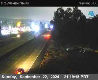 SB 5 at Dairy Mart Rd.