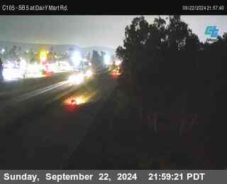 SB 5 at Dairy Mart Rd.