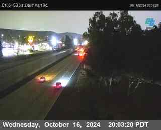 SB 5 at Dairy Mart Rd.