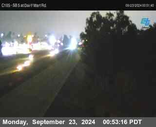 SB 5 at Dairy Mart Rd.