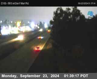 SB 5 at Dairy Mart Rd.