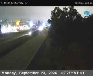 SB 5 at Dairy Mart Rd.